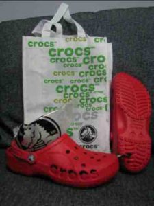 Original crocs packaging