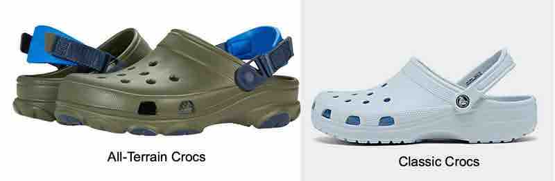 Crocs All Terrain vs Classic Crocs: Which Is the Winner? | Footted