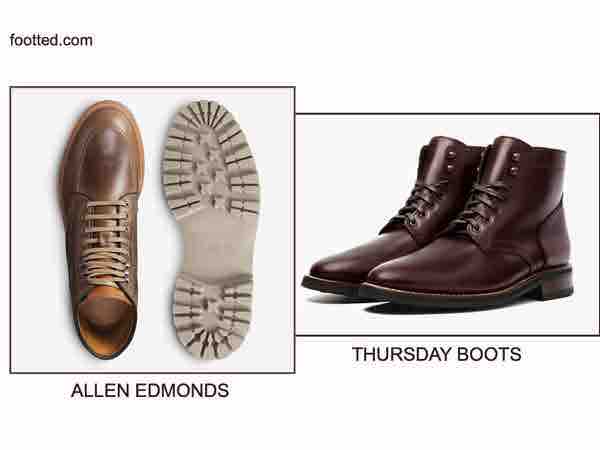 Allen Edmonds vs Thursday Boots
