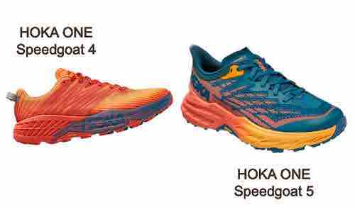 Hoka Speedgoat 4 vs 5: Comparison | Footted