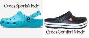 Crocs Sport Mode vs Comfort (Relaxed) Mode