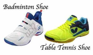 Badminton vs Table Tennis Shoes
