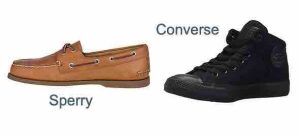 Sperry vs Converse